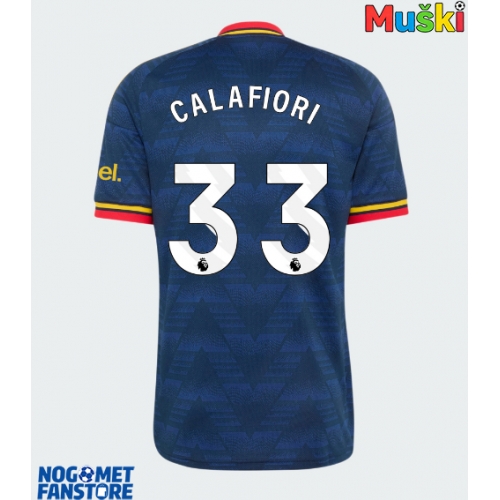 Arsenal Riccardo Calafiori #33 Gostujuci Dres 2026-27 Kratak Rukav